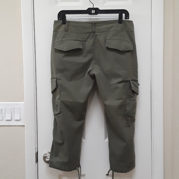 Comptoir Des Cotonniers Army Cargo Crop Pants - Picture 3 of 8